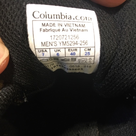 Columbia Cut Slope mud waterproof hiking shoes 7 - Picture 6 of 6